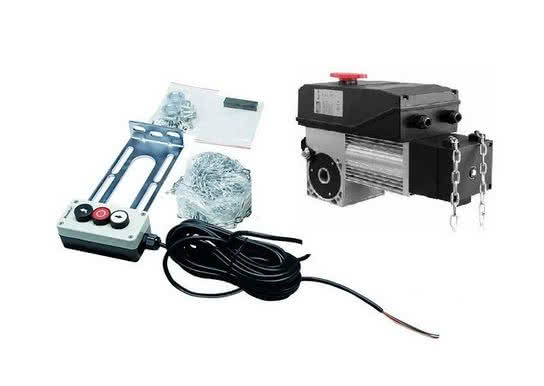 Zestaw napędu SHAFT-30KIT do bram przemysłowych