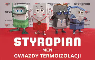 Startuje kampania Polskiego Stowarzyszenia Producentów Styropianu "STYROPIAN.men - Gwiazdy Termoizolacji"