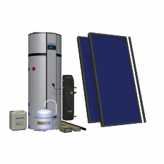 Zestaw solarny HEWALEX 2 TLPAC-PCWU300SK