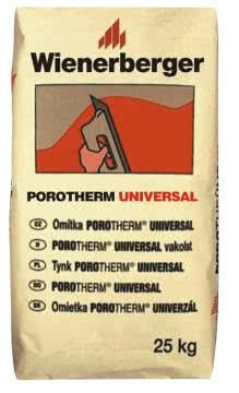 Tynk wykończeniowy Porotherm UNIVERSAL